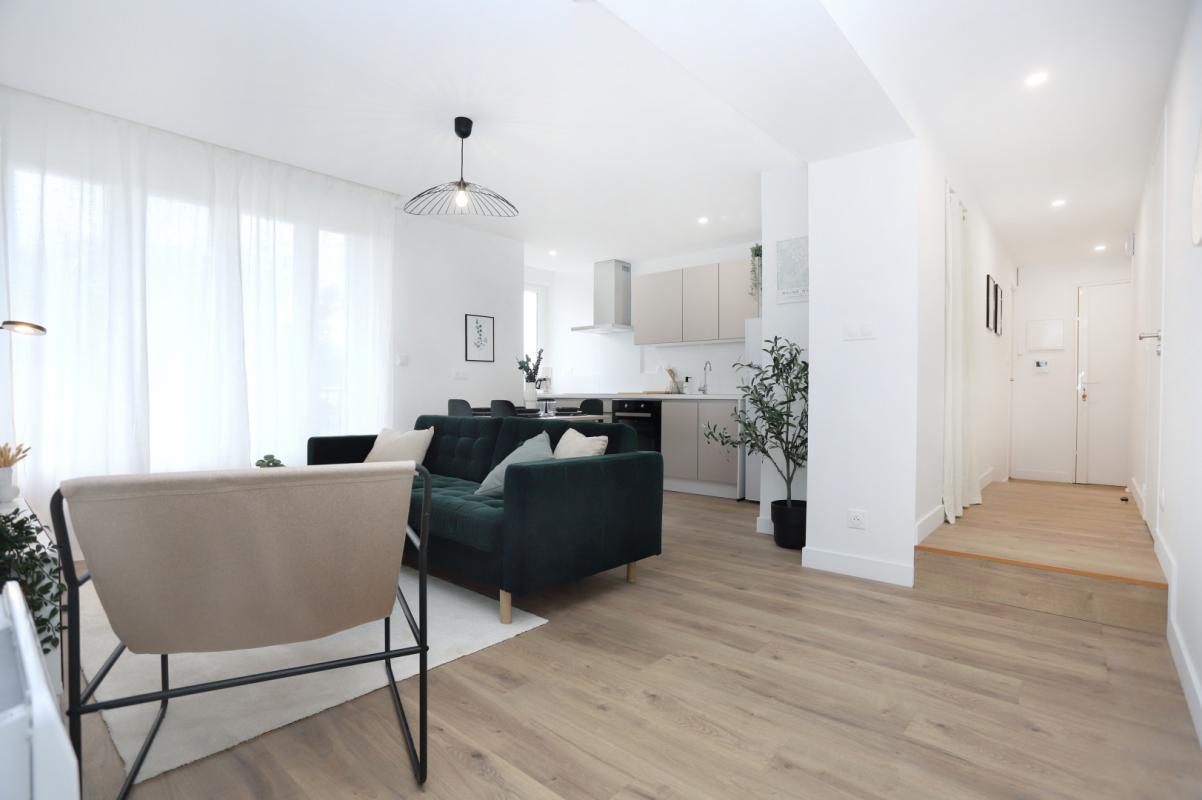 Colocation – T5 meublé – 4 chambres avec salle d’eau privative – 78,32 m²