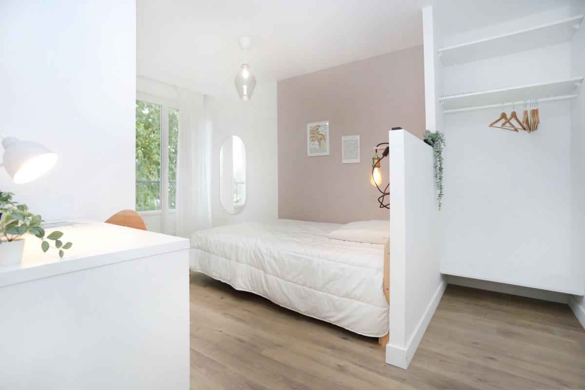 Colocation – T5 meublé – 4 chambres avec salle d’eau privative – 78,32 m²