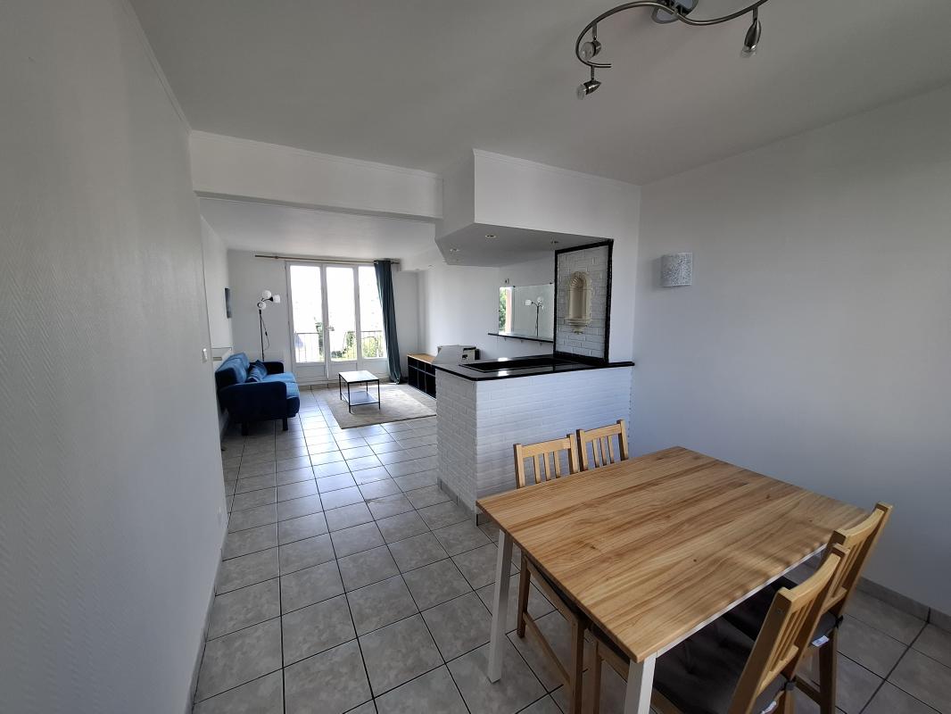 T3 meublé de 65 m² avec balcon et loggia – Brest